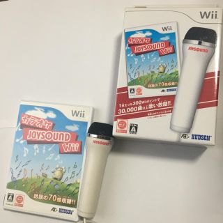 カラオケジョイサウンドWii  マイクセット(家庭用ゲームソフト)