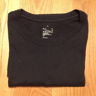 ムジルシリョウヒン(MUJI (無印良品))の無印良品 メンズL Ｔシャツ(Tシャツ/カットソー(半袖/袖なし))