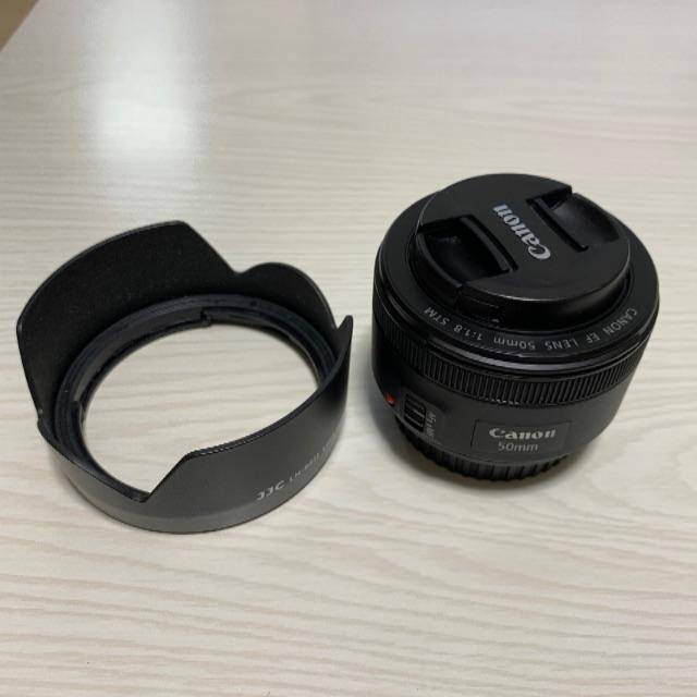 Canon - Canon EF 50mm F1.8 STM フードおまけ付き
