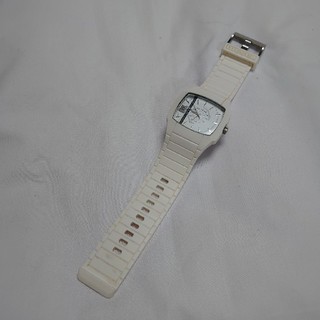 ディーゼル(DIESEL)のDIESEL ディーゼル 腕時計 ラバー ゴム DZ-1321 白 ホワイト(腕時計)