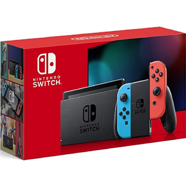 ゲームNintendo Switch 本体 ネオンブルー・レッド 新品・未開封