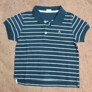 ベビーギャップ(babyGAP)の【baby GAP】新品 ベビー 男の子 80   12－18 半袖 ポロシャツ(シャツ/カットソー)