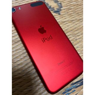 アイポッドタッチ(iPod touch)のiPodtouch 第6世代 126GB 赤(ポータブルプレーヤー)