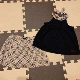 バーバリー(BURBERRY)のバーバリー　スカート　チュニック　90(スカート)