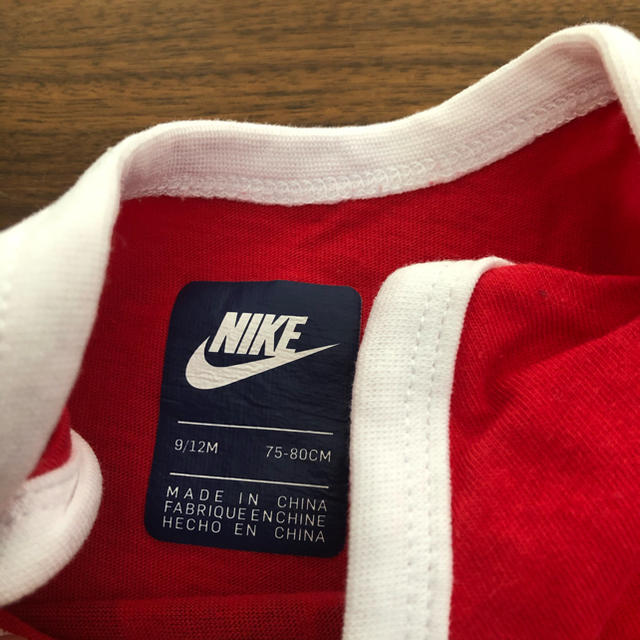 NIKE(ナイキ)のナイキ キッズ/ベビー/マタニティのベビー服(~85cm)(ロンパース)の商品写真