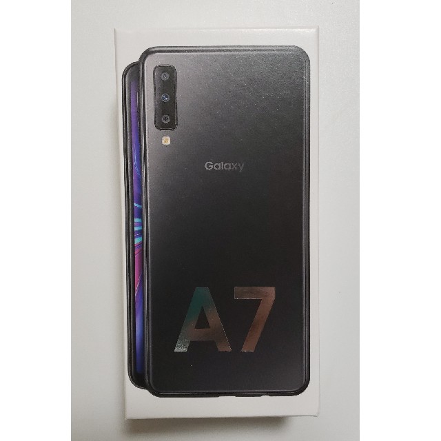 スマートフォン/携帯電話galaxy A7 64GB simフリー  ブラック