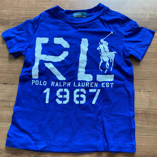 POLO RALPH LAUREN(ポロラルフローレン)のラルフローレン☆ブルーTシャツ キッズ/ベビー/マタニティのキッズ服男の子用(90cm~)(Tシャツ/カットソー)の商品写真