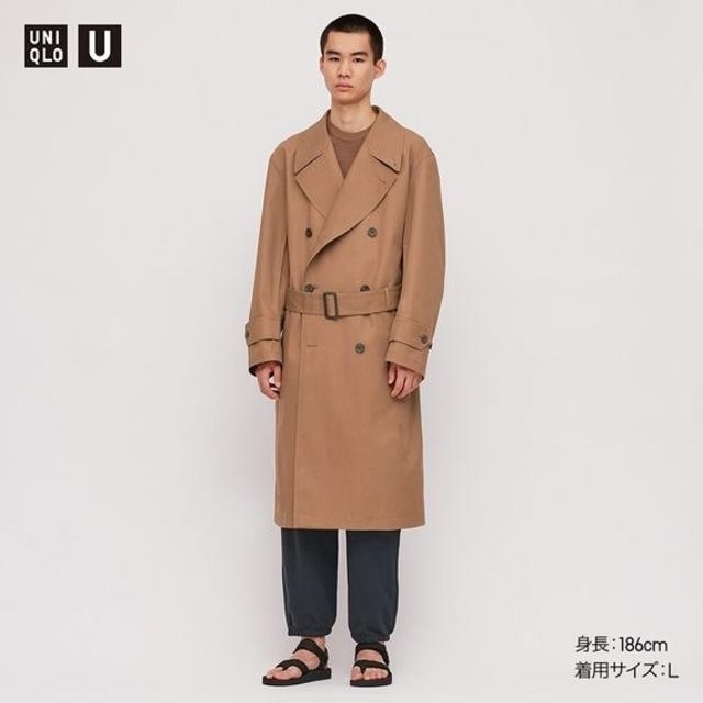 UNIQLO(ユニクロ)の【土日値下げ】ブロックテックトレンチコート　ユニクロU メンズのジャケット/アウター(トレンチコート)の商品写真