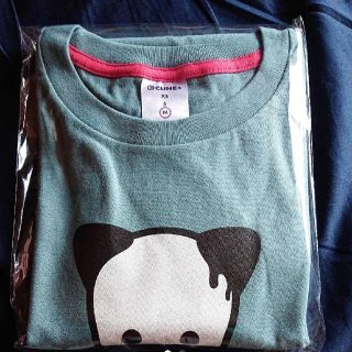 キューン(CUNE)のCUNE パンダ2 Tシャツ ブルー(Tシャツ/カットソー(半袖/袖なし))