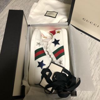 グッチ(Gucci)のGucci スニーカー　スター　37(スニーカー)