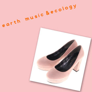アースミュージックアンドエコロジー(earth music & ecology)のearth m＆e ＊ピンクパンプス(ハイヒール/パンプス)
