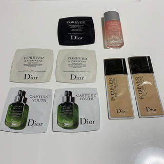 ディオール(Dior)の【8点セット】Dior ディオール 美容液 ファンデーション 化粧水サンプル(サンプル/トライアルキット)