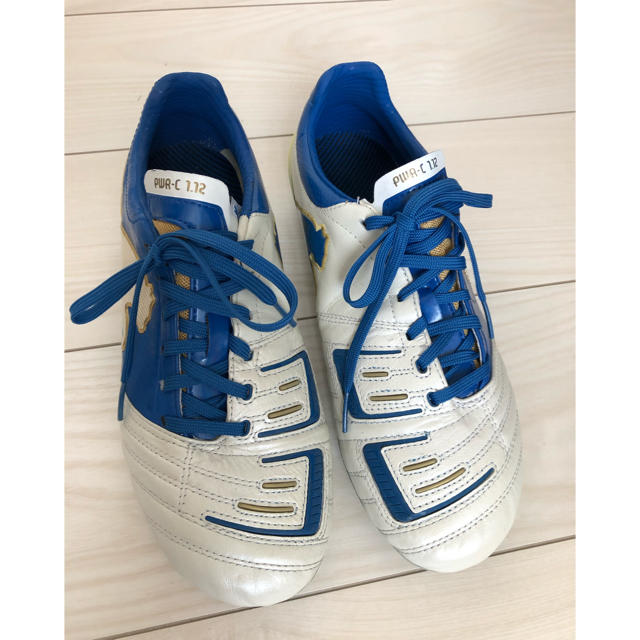 PUMA - pumaサッカースパイクPWRーC1.12 26.5cmの通販 by アクア's shop|プーマならラクマ