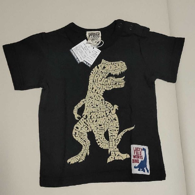 F.O.KIDS(エフオーキッズ)の恐竜 Tシャツ キッズ/ベビー/マタニティのベビー服(~85cm)(Ｔシャツ)の商品写真