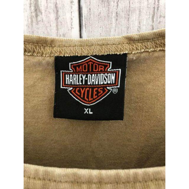 Harley Davidson(ハーレーダビッドソン)の【激レア】ハーレーダビットソン タンクトップ 袖なし Tシャツ ビンテージ 古着 メンズのトップス(タンクトップ)の商品写真