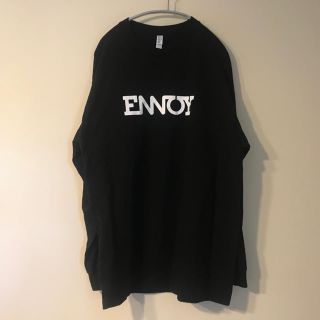 ワンエルディーケーセレクト(1LDK SELECT)の【美品】ennoy LOGO LS/T BK L(Tシャツ/カットソー(七分/長袖))