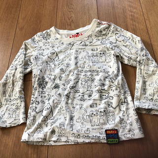 パティ(Patti)の美品(難あり) パティパティ　ロンT size.100(Tシャツ/カットソー)