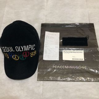 ピースマイナスワン(PEACEMINUSONE)のpeaceminusone ソウルオリンピック キャップ(キャップ)