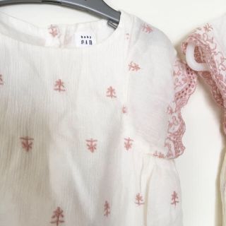 ギャップキッズ(GAP Kids)の⭐︎moi様ご専用⭐︎GAP ダブルガーゼワンピ& NEXT 小花柄ワンピース(ワンピース)