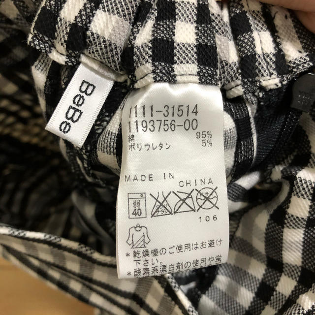 BeBe(ベベ)のbebe スカート キッズ/ベビー/マタニティのキッズ服女の子用(90cm~)(スカート)の商品写真