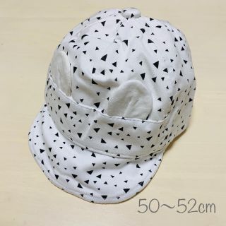 新品 帽子 キッズ 耳付き ホワイト 男の子 女の子 ネコ キャップ(帽子)