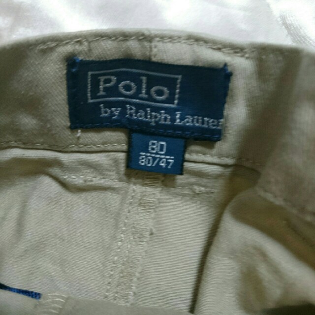 POLO RALPH LAUREN(ポロラルフローレン)のラルフローレン☆80cm チノ ショートパンツ キッズ/ベビー/マタニティのベビー服(~85cm)(パンツ)の商品写真