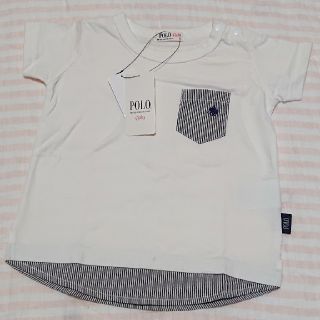 ポロラルフローレン(POLO RALPH LAUREN)のPOLO ポロ 重ね着風 半袖Ｔシャツ 80(Ｔシャツ)