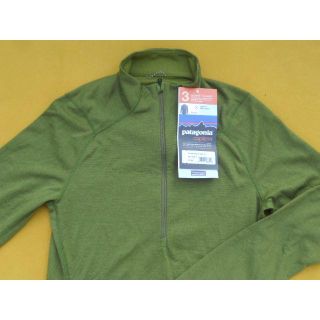 パタゴニア(patagonia)のパタゴニア Cap 3 Zip Neck S WUX キャプリーン(Tシャツ/カットソー(七分/長袖))