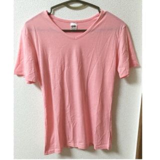 ユニセックス 無地 Tシャツ ピンク(Tシャツ(半袖/袖なし))