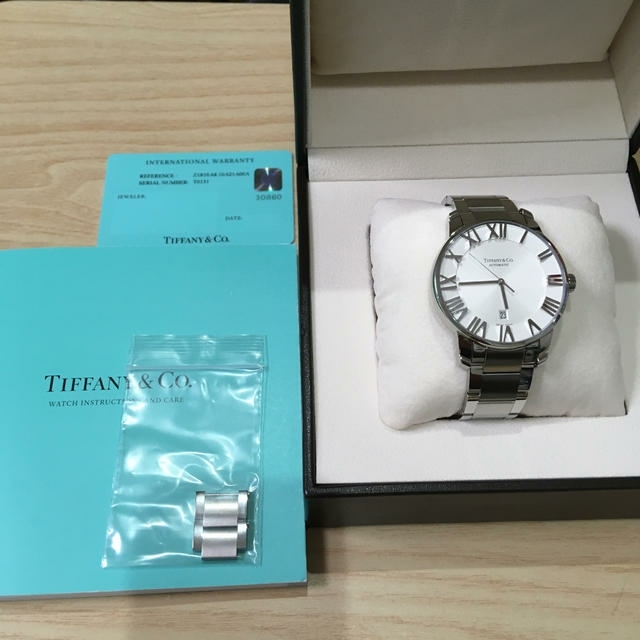 Tiffany & Co.(ティファニー)の【新品未使用】ティファニーアトラスドーム 秒針あり 自動巻き メンズの時計(腕時計(アナログ))の商品写真