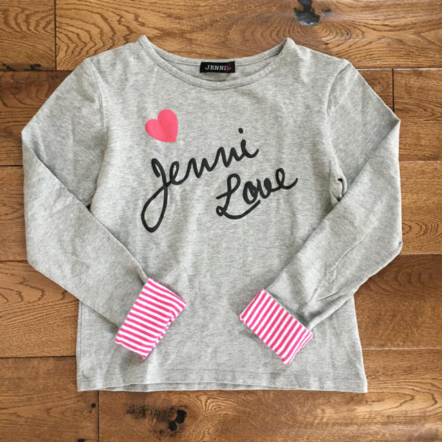 JENNI(ジェニィ)の♡JENNI♡女の子長袖Tシャツ　2枚セット　140 キッズ/ベビー/マタニティのキッズ服女の子用(90cm~)(Tシャツ/カットソー)の商品写真