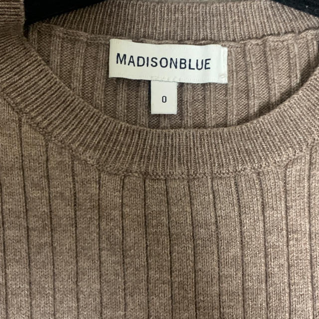 MADISON BLUE ノースリーブリブプルオーバー 0