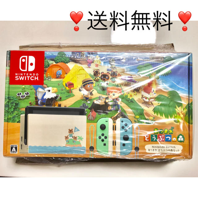 新品未使用Nintendo Switch あつまれどうぶつの森セット