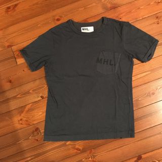 マーガレットハウエル(MARGARET HOWELL)のアーバンリサーチ別注　MHL ロゴポケットTシャツ　Mサイズ(Tシャツ/カットソー(半袖/袖なし))