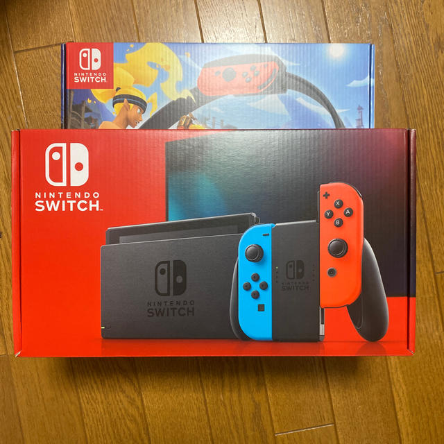 Nintendo Switch 本体、リングフィットアドベンチャー 3