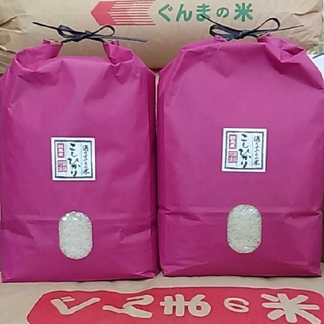 新米！ 天日干しコシヒカリ！ 玄米or精米or無洗米 食品/飲料/酒の食品(米/穀物)の商品写真