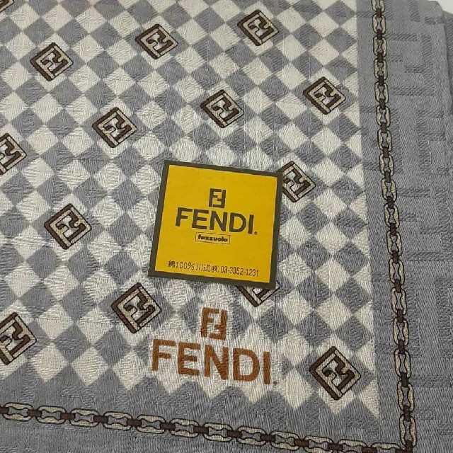 FENDI(フェンディ)のFENDI　ハンカチ メンズのファッション小物(ハンカチ/ポケットチーフ)の商品写真