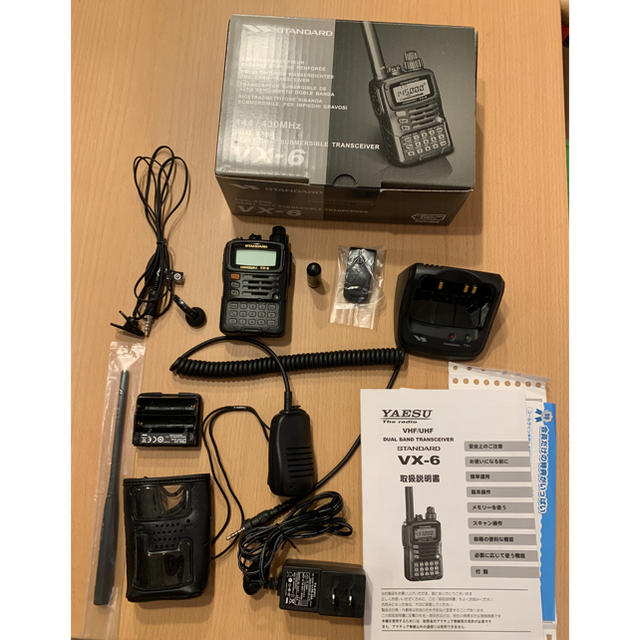 ヤエス YAESU STANDARD VX-6 オプション多数！ エンタメ/ホビーのテーブルゲーム/ホビー(アマチュア無線)の商品写真