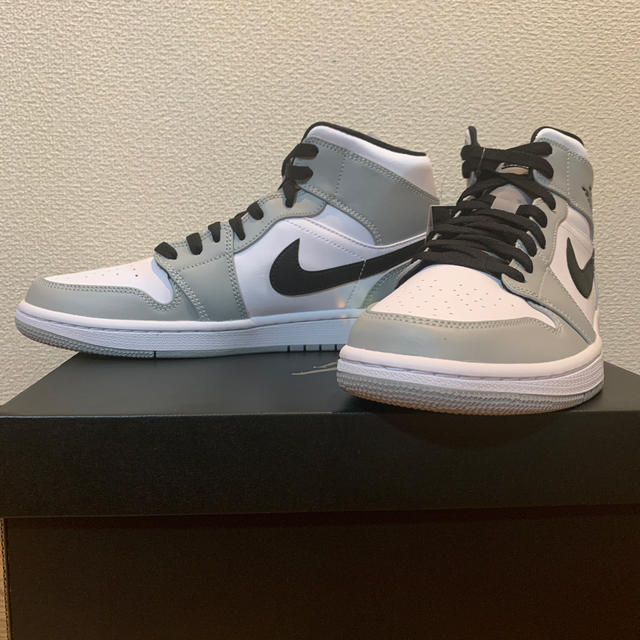 nike air jordan1 mid smoke grey 26.5cm