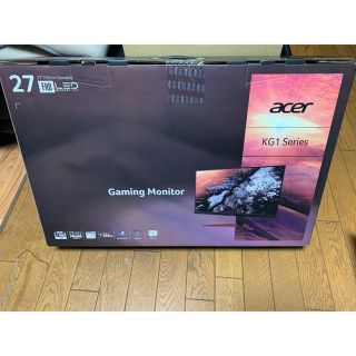 エイサー(Acer)のkg271 144hz ゲーミングモニタAcer(ディスプレイ)