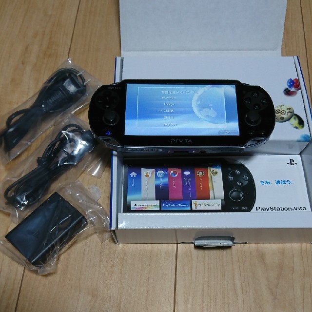 【動作確認済+8Gメモリー付】PSVITA 本体 PCH-1100 2