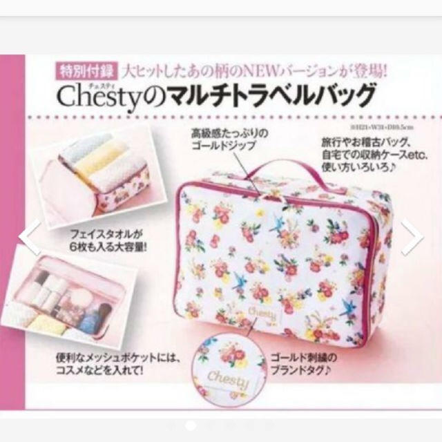 Chesty(チェスティ)の　美人百花6月号♥Chesty♥マルチトラベルバッグ メンズのバッグ(トラベルバッグ/スーツケース)の商品写真