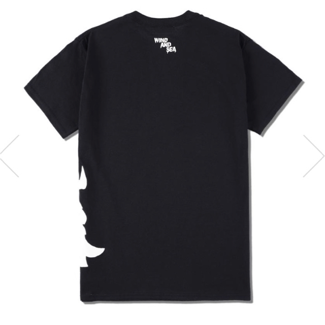 WIND AND SEA SIDE-GLANCE T-SHIRT BLACK M