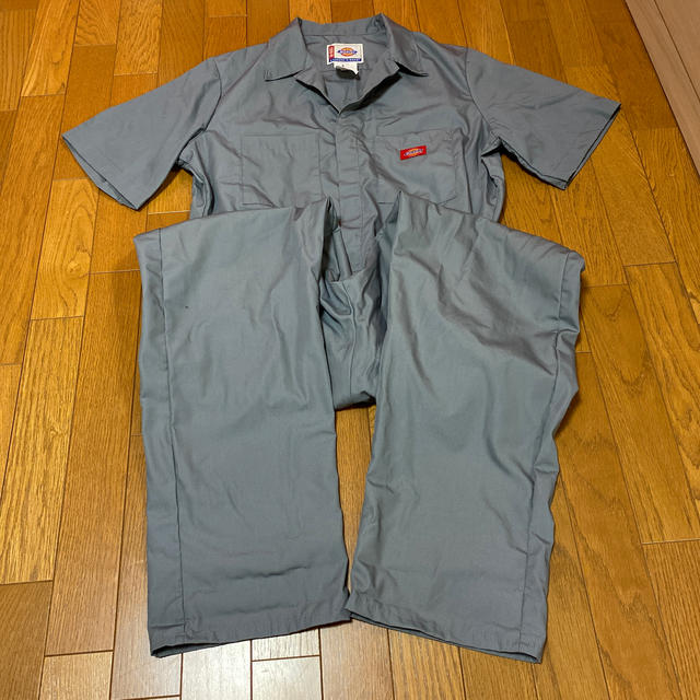 Dickies(ディッキーズ)のDickies カバーオール M 値下げします。 メンズのジャケット/アウター(カバーオール)の商品写真