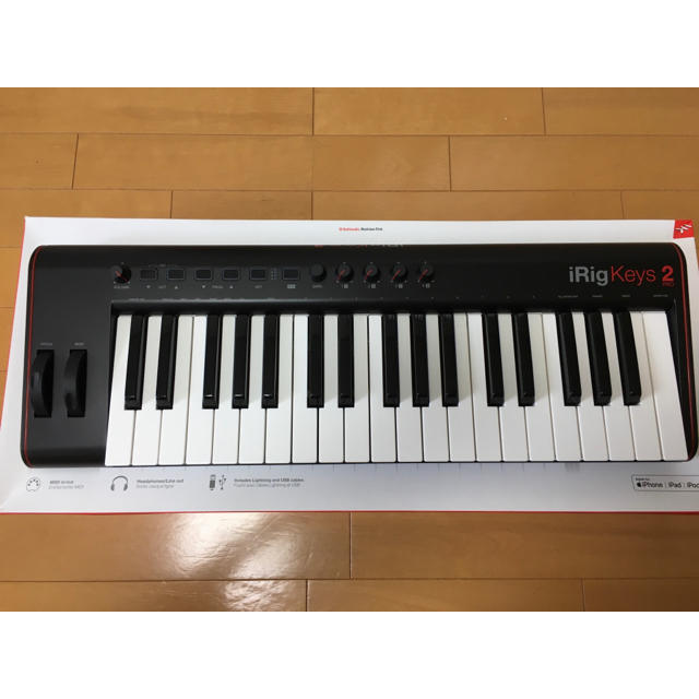 iRig keys 2 pro midiキーボード