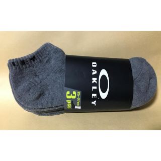 オークリー(Oakley)のオ－クリ－・ショ－トソックス・25〜27cm×3足セット(ソックス)