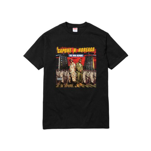 【黒S】Supreme The War Report Tee Black