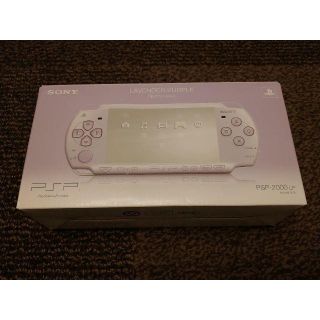 ソニー(SONY)の＜状態良＞SONY PSP-2000 カラー：ラベンダーパープル（初期モデル）(携帯用ゲーム機本体)