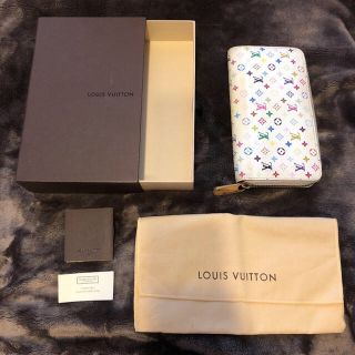 ルイヴィトン(LOUIS VUITTON)のルイヴィトン ジッピーウォレット マルチカラー ラウンドファスナー 長財布(財布)