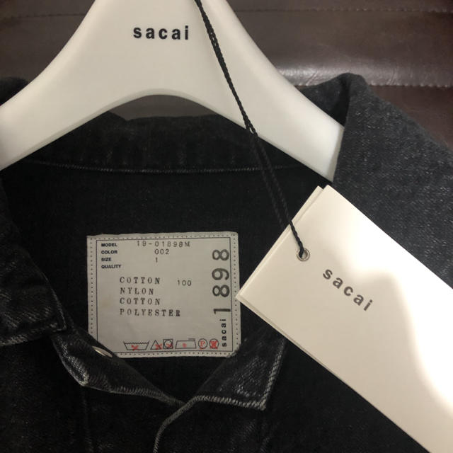 sacai(サカイ)のsacai 19ss MA-1ドッキングデニムジャケット メンズのジャケット/アウター(Gジャン/デニムジャケット)の商品写真